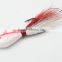 China wholesale jig fishing lure bucktail jig head with VMC hook