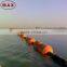 HDPE foam material pipe floats for dredging project