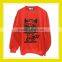 2016 Fashion Products Bros Devil Baby Rinne Printed Long Sleeve Red Sweater