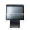 15 inch touch screen dual screen pos terminal machine for small business retail/shops / beauty salon