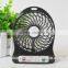 Best price Custom new design mini colorful led USB portable rechargeable fan with led light use lithium battery usb fan