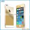 Alibaba new arrived metallic plating color tempered glass screen protector for iPhone 5 5s