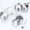 best selling products stainless steel round spice container
