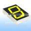 7 Segment Single Digit White Led Display 0.36 Inch