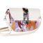 Ladies chromatic camouflage PU trendy sling bags