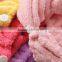 Fast Drying Microfiber Wrap Turban Style Hair Towel Cap