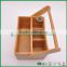 FB5-1077 bamboo cutlery storage tray caddy with handle standing types kitchenware