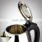 cordless electric kettle stainless steel with thermometer 1.5L 1.8 L 2.0 L or customized 1500 W