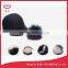 Black Felted Peaked Hat 100% Wool