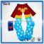 High quality teenage children superman compression knee high sport socks, colorful 100% cotton christmas knee high socks