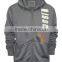 Cheap custom men's T/C fleece jacket hot sale made in China