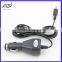 Car charger cigarette lighter plug adapter with electrical cable and mini 5 pin