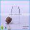 100ml high quality glass jar wholesale ,pyrex glass jar cork top