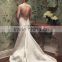 2015 New Fashion Real Photo sparkle sequin wedding dress