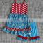 American style little girls summer stripes pants 4th of July boutique outfits