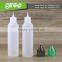 2016 new product 15ml 30ml e-liquid unicorn pe botttle plastic /pen shape bottle for vape juice