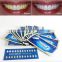 deep cleaning teeth whitening patch 3D teeth whitening system with impermanent filling material