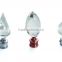 Best buy art and crafts crystal finial for curtain rods