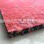 High quality waterproof PU foam red indoor and outdoor carpet