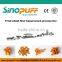 Fried wheat flour based snack process line