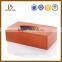 low price brown car tissue box holder crochet tissue box cover