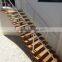 mono stringer steel staircase manufactured with stainless steel rod balustrade                        
                                                Quality Choice