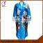 2705 Long Design Women Beautiful Girl Pattern Silk Floral Kimono