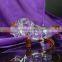 2016 small crystal cow born statue for outdoor decoration