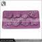 Various Silicone Carton Animal Ice Tray of Purple