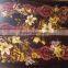 Floral printed 400gsm super soft mink embossed Raschel Made in China