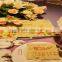High quality printed napkins paper for weeding