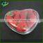 Clear disposable cheap packaging PET plastic food fruit tray
