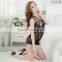 7021 Sexy Women Black Fishnet Open Crotch full Body stocking 2015