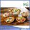 Set of 5 Stackable Bowls Home Bamboo Salad Bowl Set