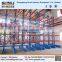 Single Faced PVC tube storage rack with cantilever arm for warehouse