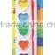 Watercolor paints set with plastic palette and a brush