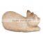 Cement acutilingual cat cement craft sleeping cat