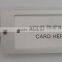 special design engraved white bird rubber disposable luggage tags