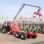 Hot selling ZM12006 12 Tons Log trailer with Crane for 80-140HP Tractor