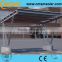 Racking system solar module mounting structure for carport