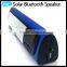 Mini Wireless Portable MP3 / MP4 Solar Power Bluetooth Speaker with FM Radio