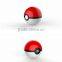 portable poke ball power bank 12000mah pokeball power charger with projection function
