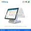 15inch Dual Touch Screen Supermarket POS System All in One With Aluminum Alloy Casing