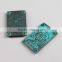 Antique Colour Engraved Brand Metal Private Label