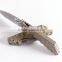 OEM Outdoor G10 handle Tactical Rescue Fold Survival Knife