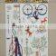 adhesived wallpaper sticker for home decoration