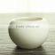 Low MOQ White small ceramic flower pot , wholesale succulent mini plant pot