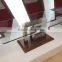 TB Stainless Steel Table With Glass Top Design Glass Sofa Table