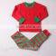 2016 hot sale 100% cotton trade assurance service striped long sleeve christmas family pajamas