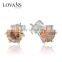 Costume Jewelry Single Stone Earring Designs For Ladies